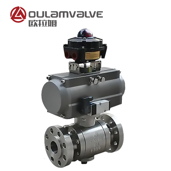  Q647F不銹鋼氣動球閥  污水處理系統 